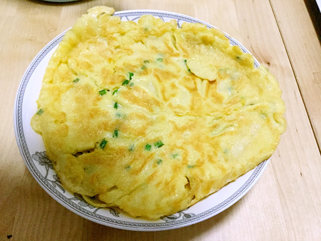 香葱鸡蛋饼