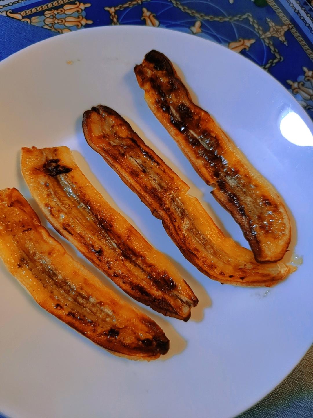 空气炸锅烤香蕉