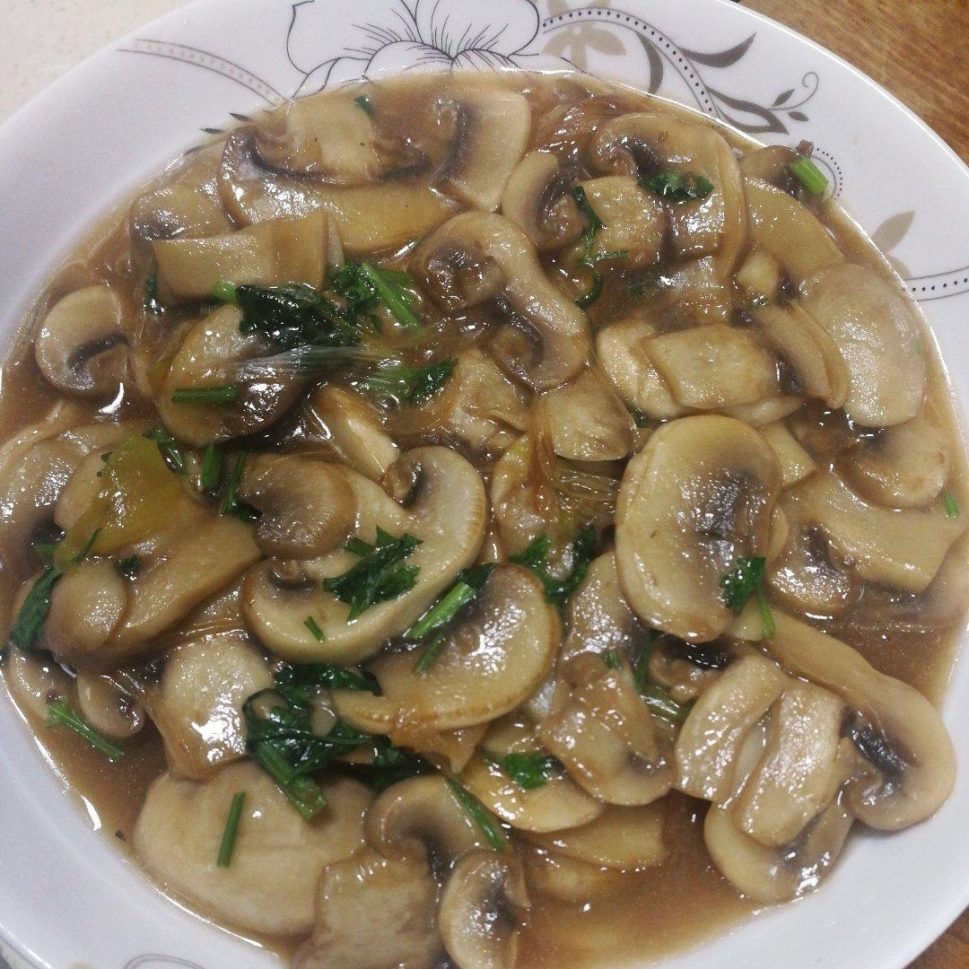 “鲜”美的简单快手菜——素炒鲜口蘑