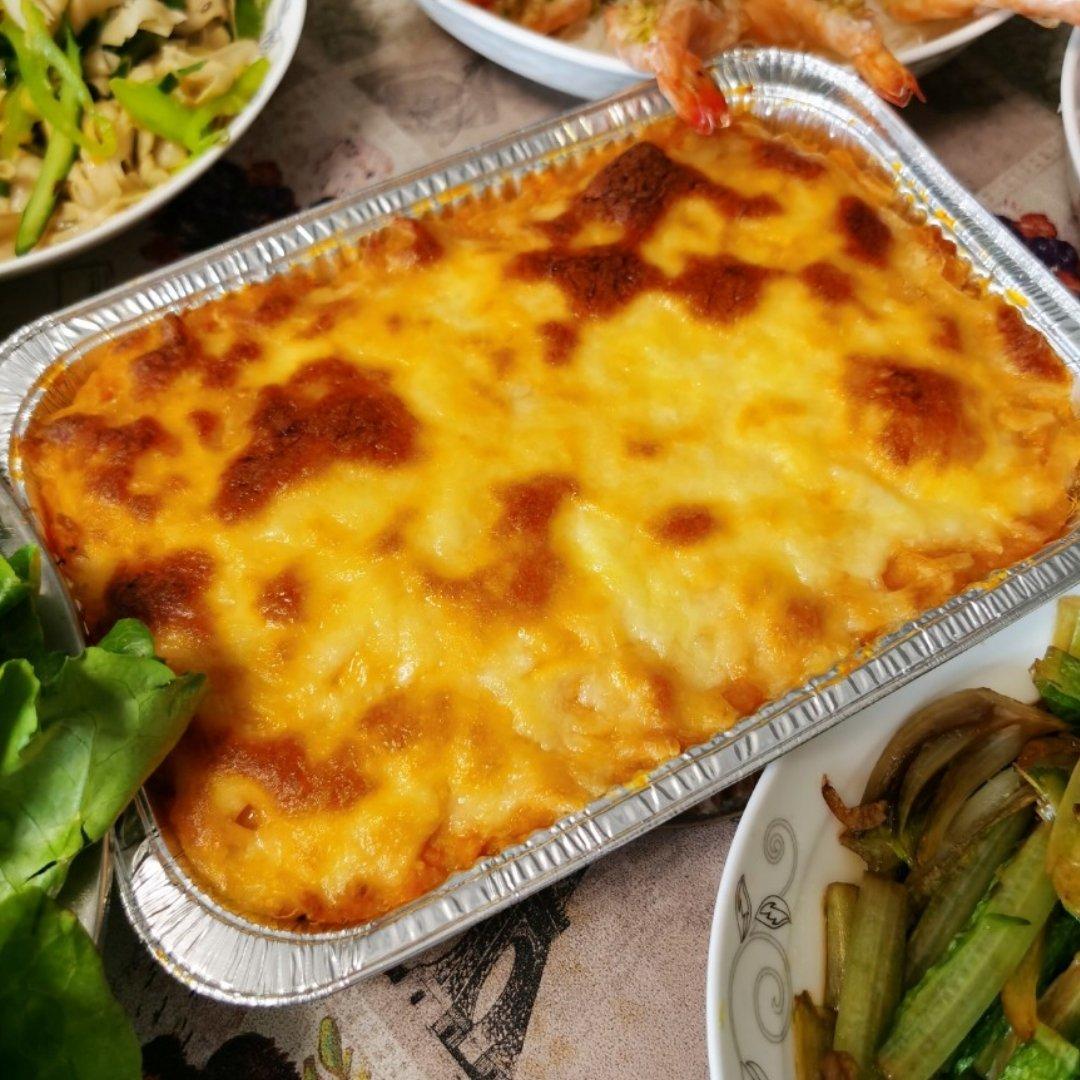 超拉丝芝士焗红薯❗奶香浓郁