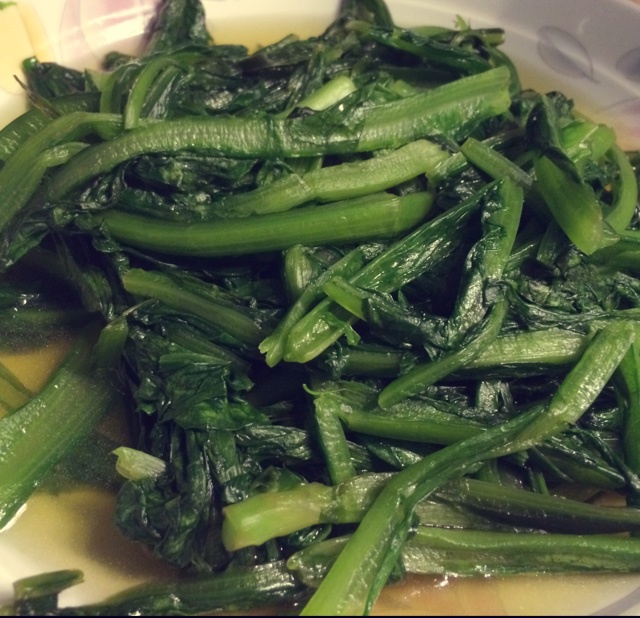 清炒油麦菜