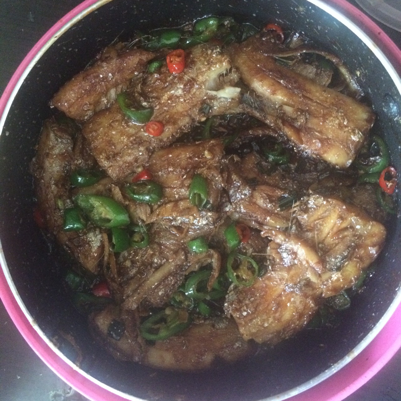 红烧带鱼（少油版）