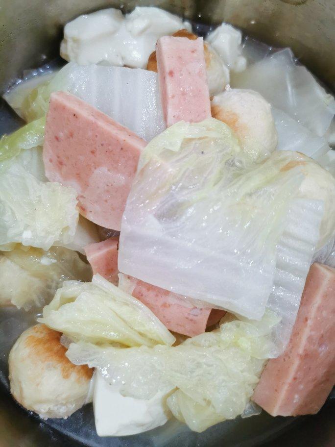 白菜豆腐汤