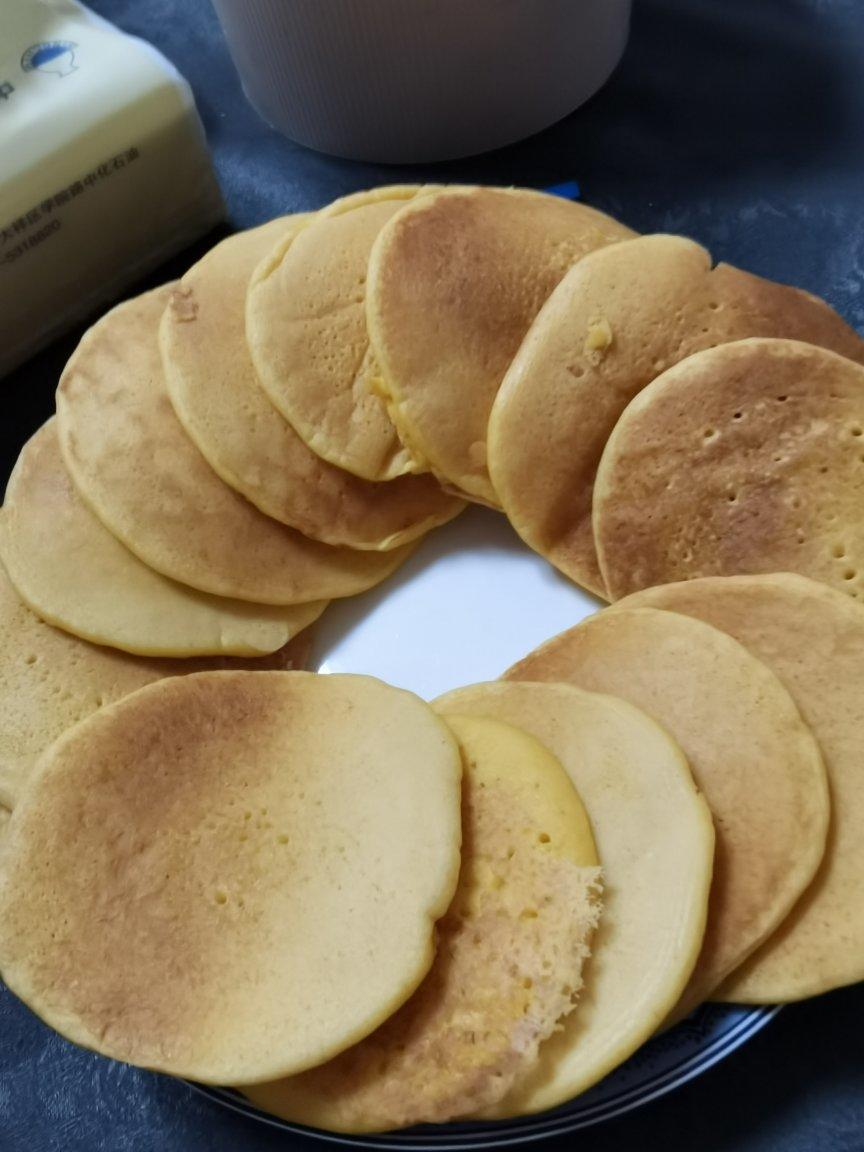 玉米面松饼，早起5分钟搞定，又软又健康