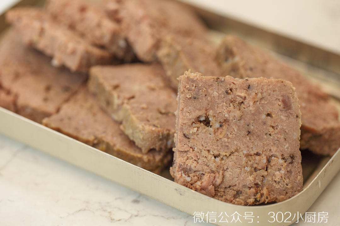 自制午餐肉（黑胡椒牛肉版）<302小厨房>