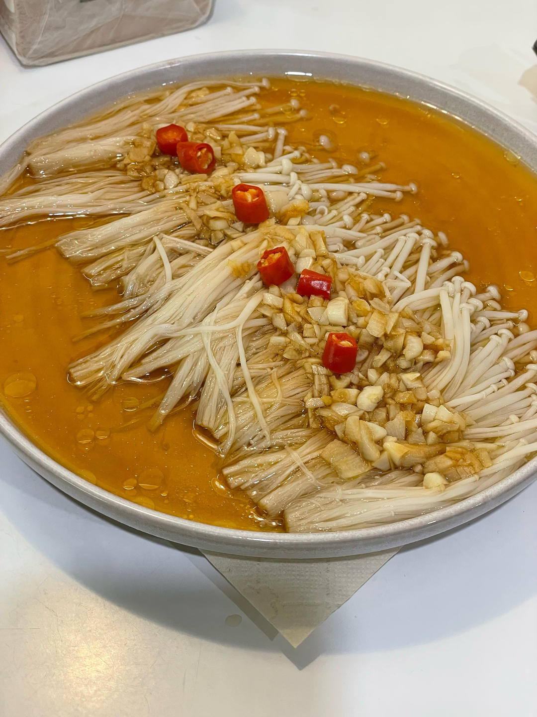 蒜蓉粉丝金针菇