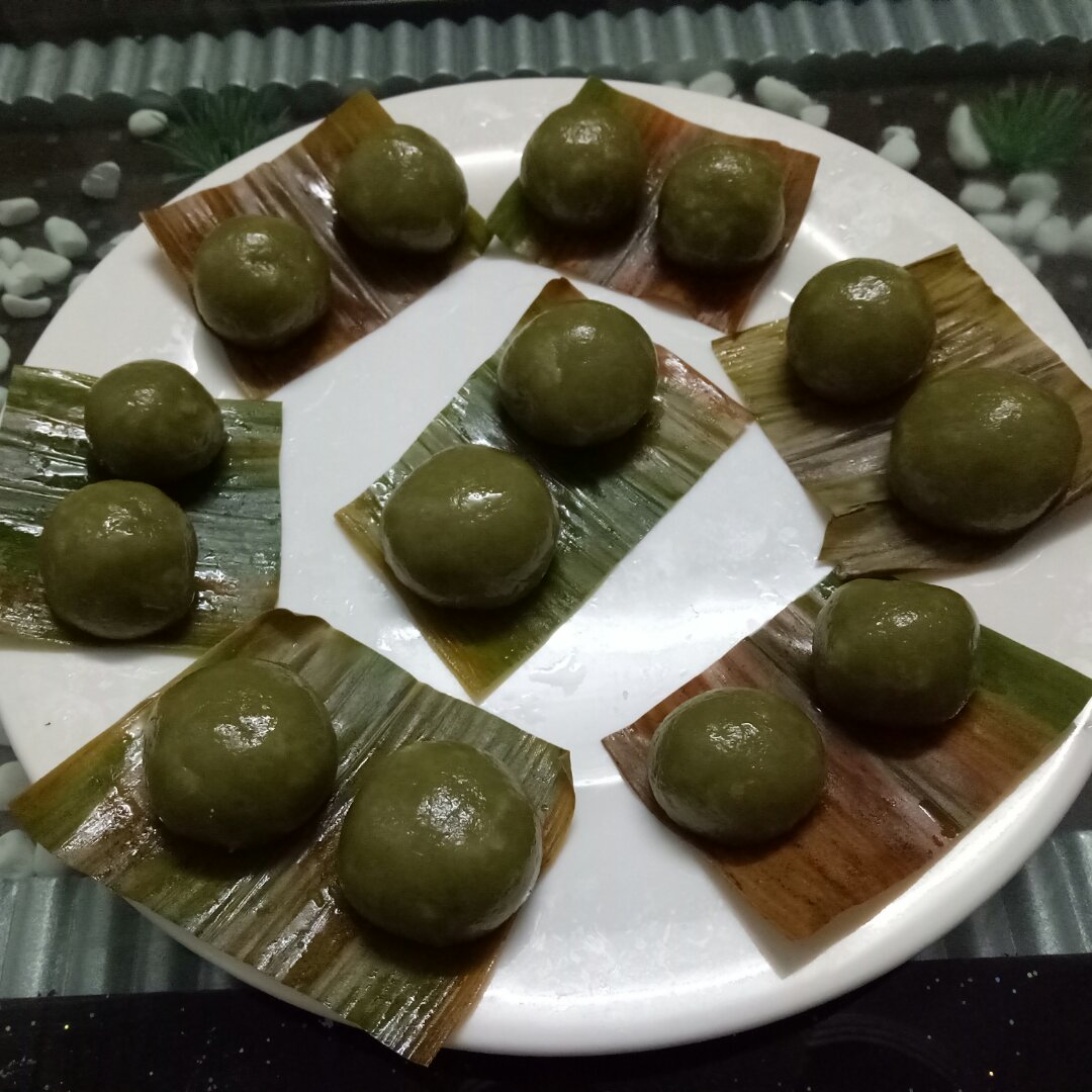 超详细的三种口味青团.清明果.艾果