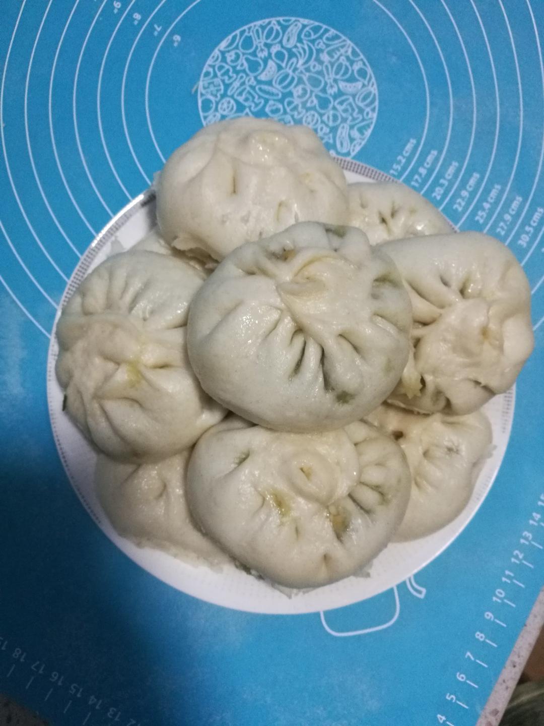 手工包子（肚脐包）