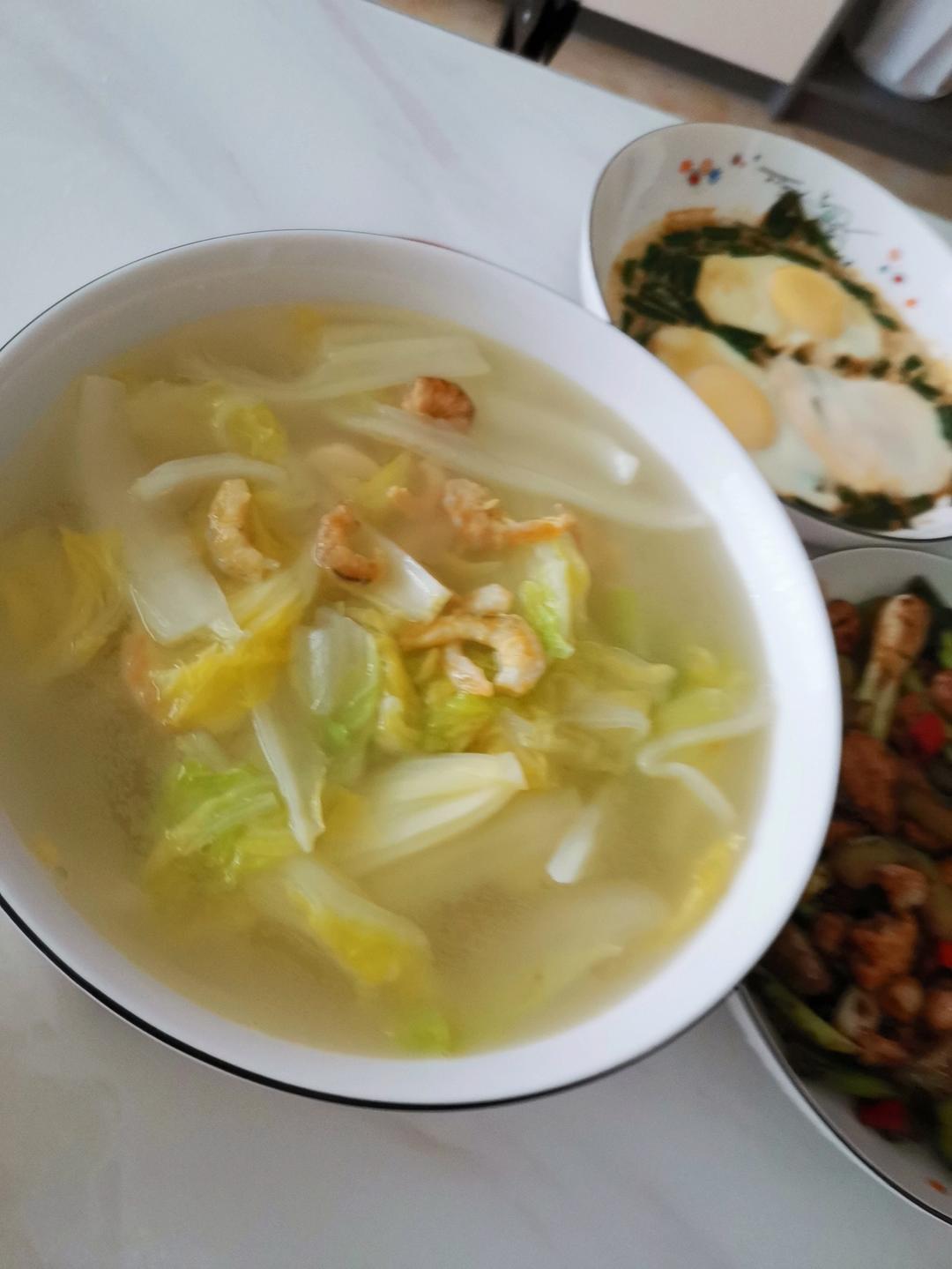 上汤虾米娃娃菜
