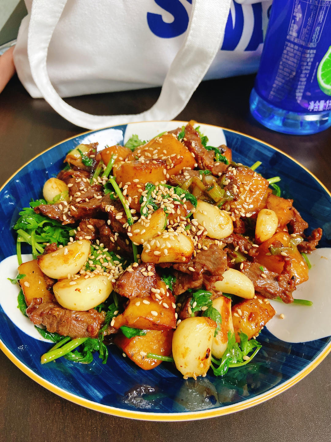 黑蒜子牛肉粒-津门秘方-家庭制作详细版