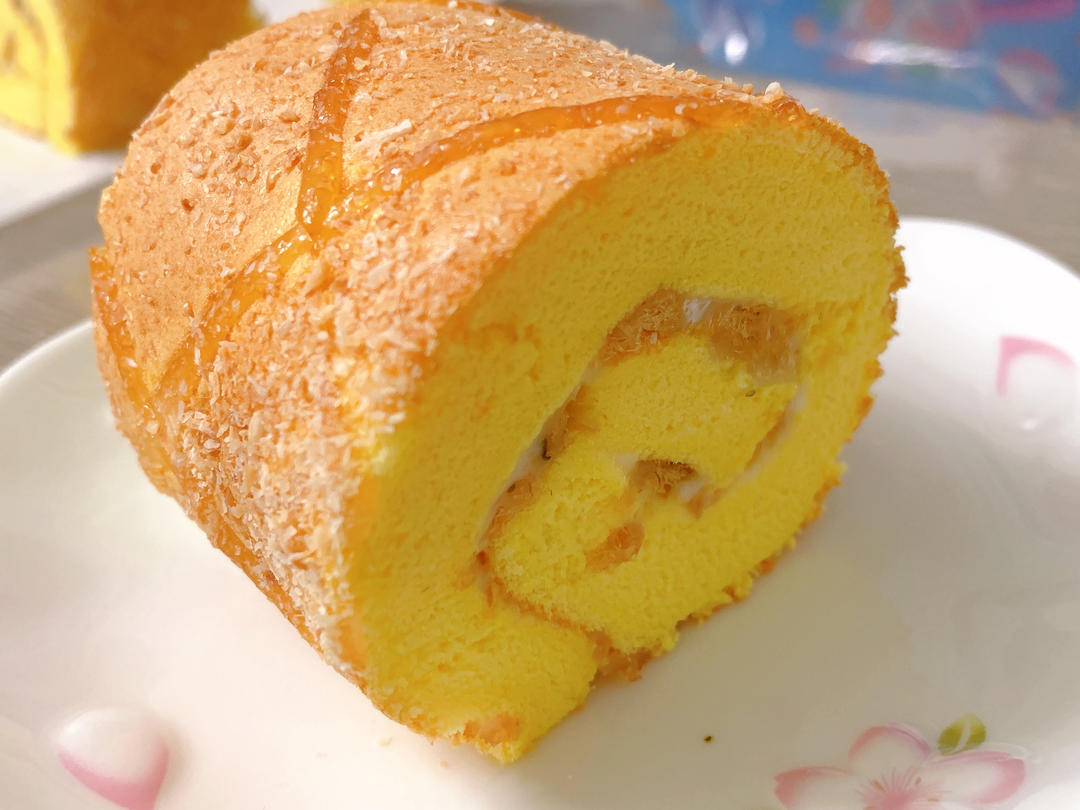 最近很火的香妃蛋糕卷，原来这么简单！