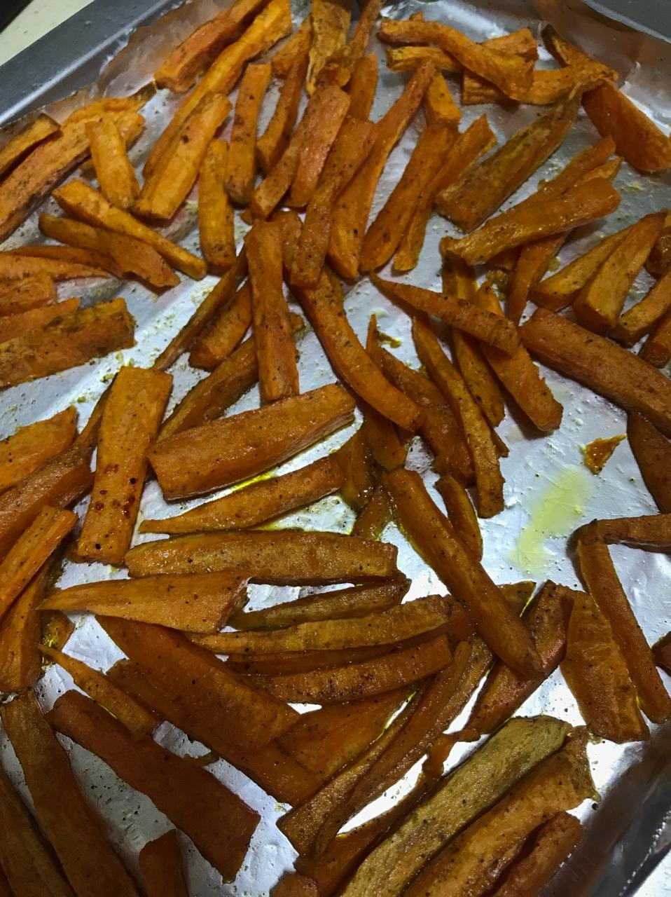 【健康三餐】香草烤红薯条