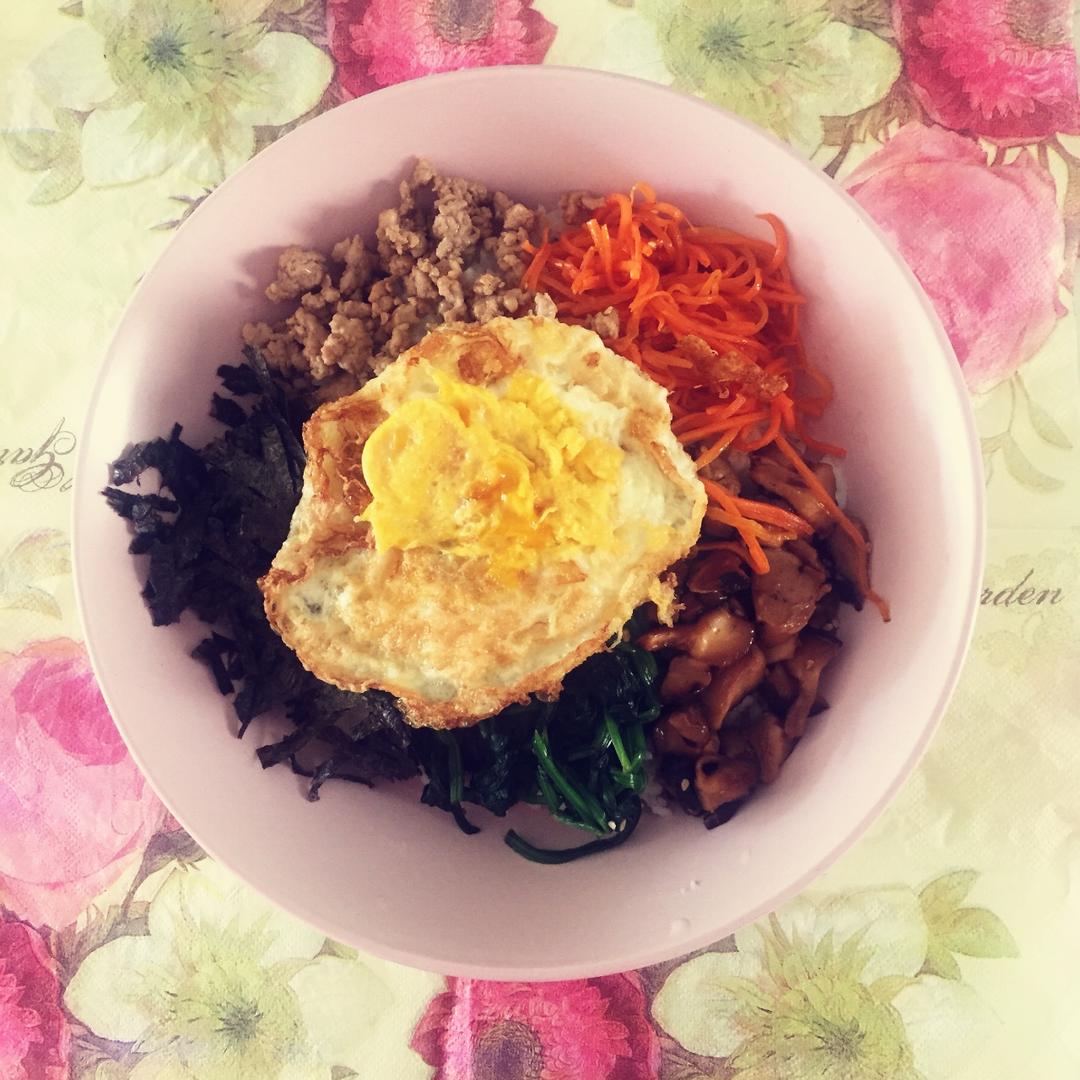 不用石锅的韩式拌饭