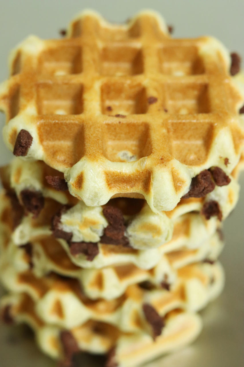 隔夜也不会硬的酵母版华夫饼