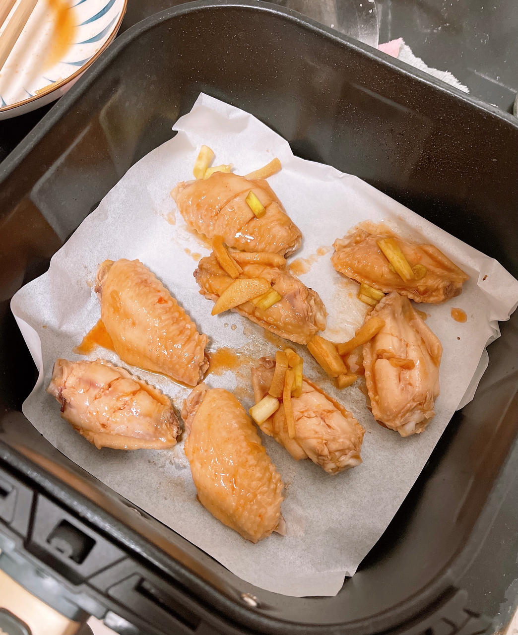 干煱鸡翅（空气炸锅版）