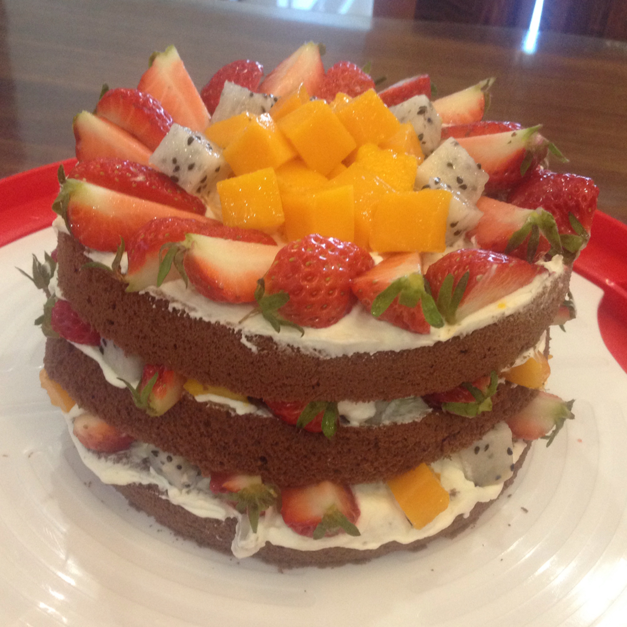 果子学校可可戚风