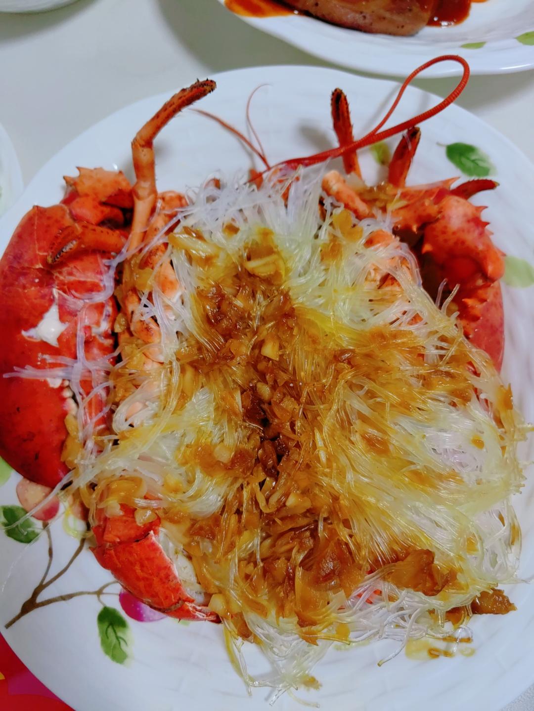 蒜蓉粉丝蒸波龙