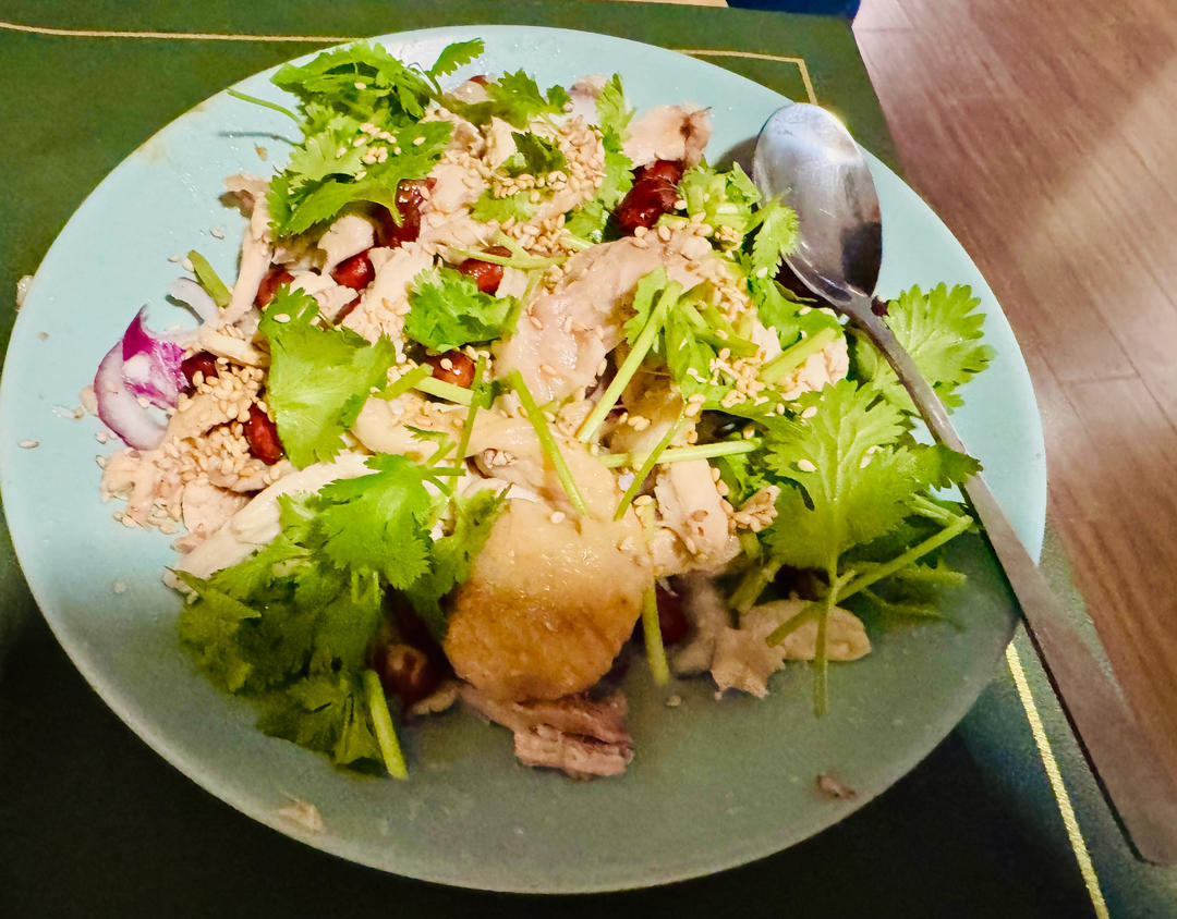 盐焗手撕鸡（易做好吃）