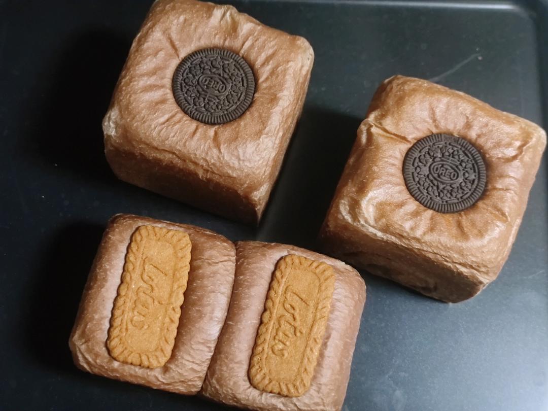 🍞巧克力奥利奥乳酪吐司｜口味升级｜大满足