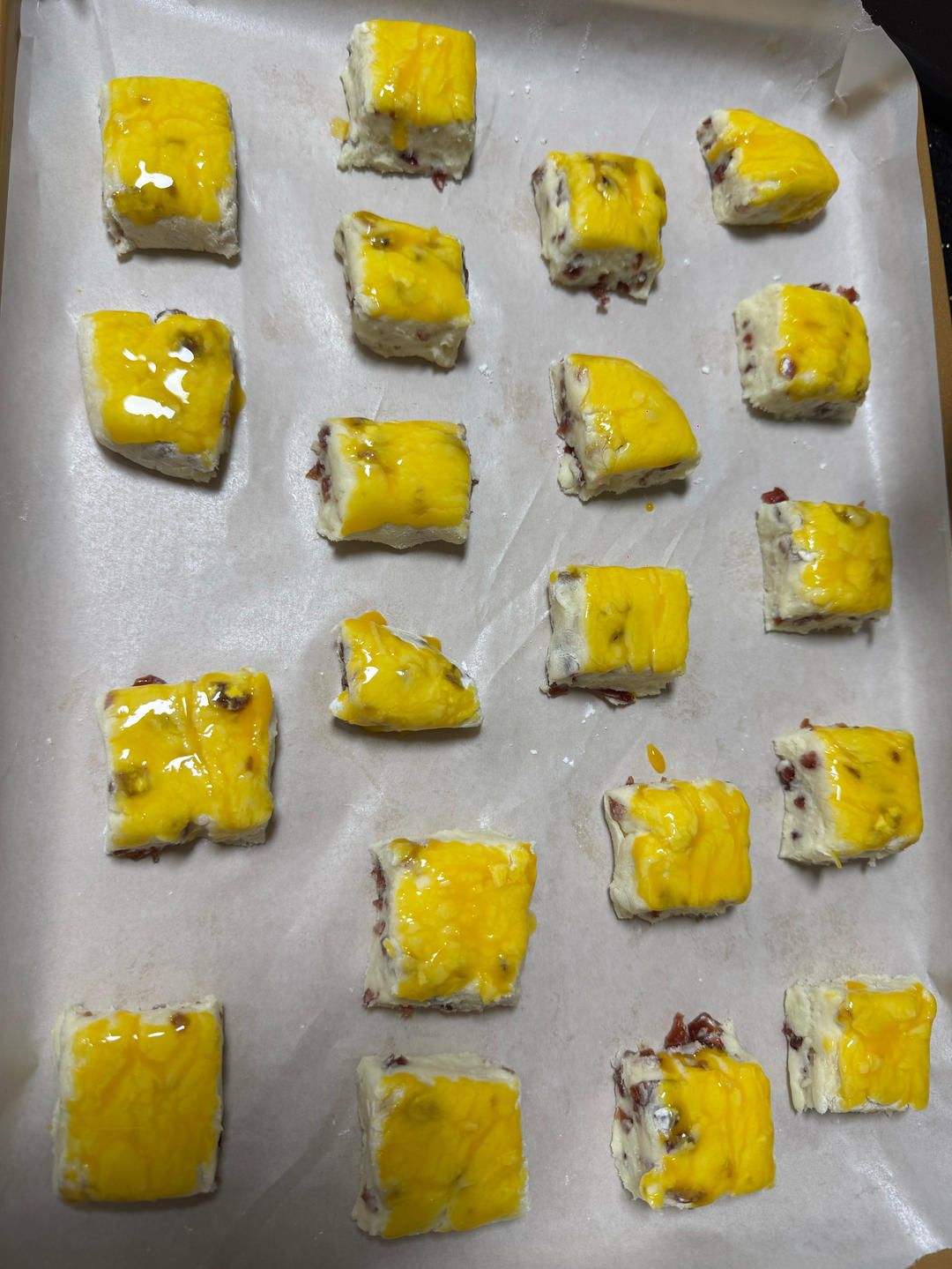 消耗淡奶油的司康