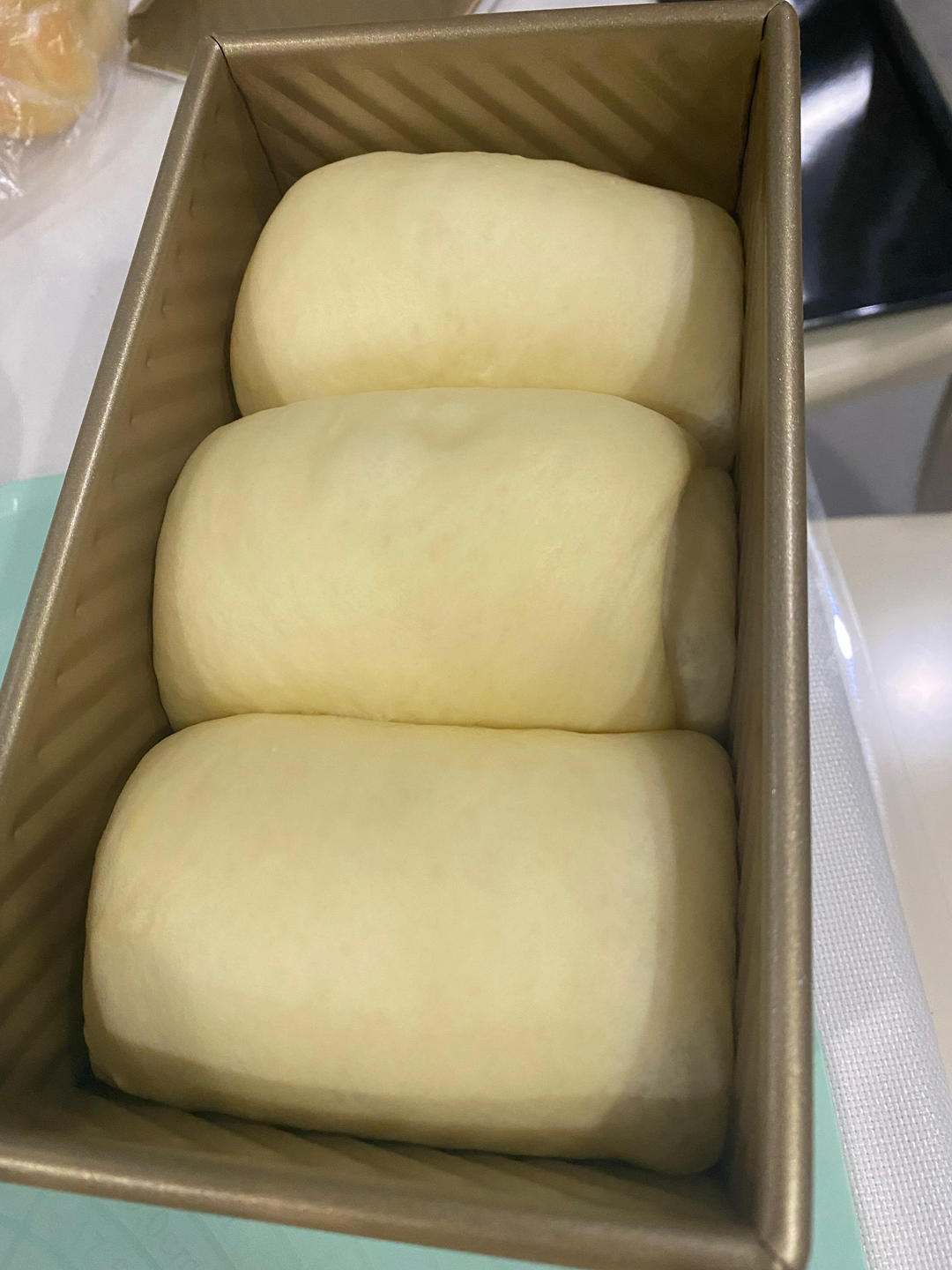 超软拉丝牛奶吐司🍞一次发酵