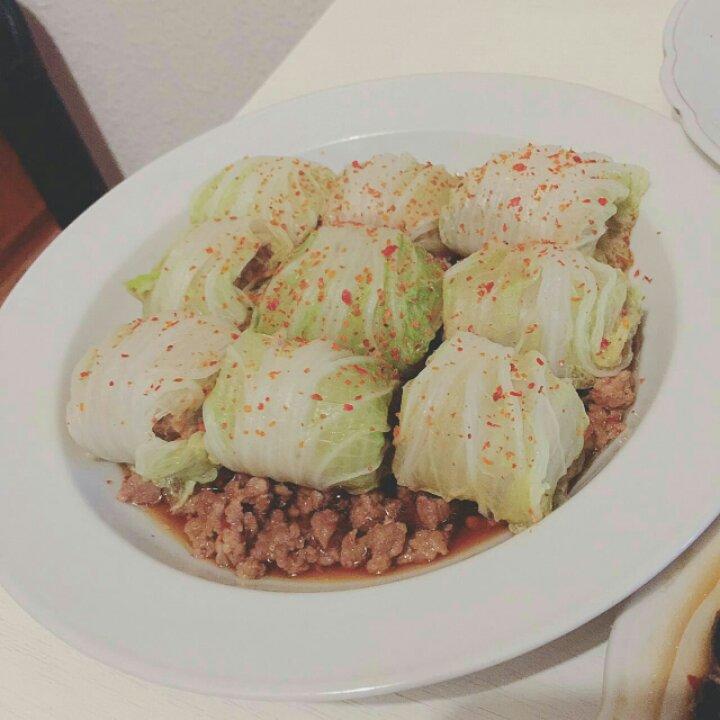 肉酿白菜卷