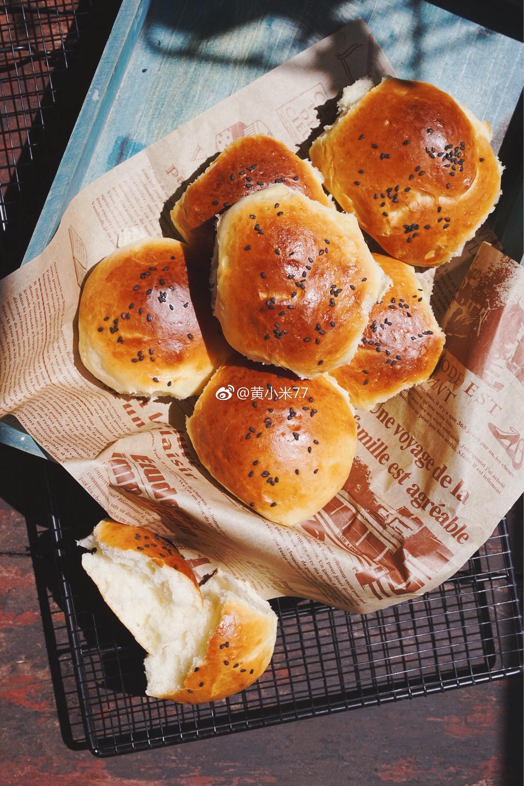 纯奶手撕吐司的做法 步骤1