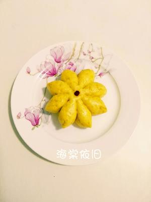 花型南瓜燕麦馒头的做法 步骤9