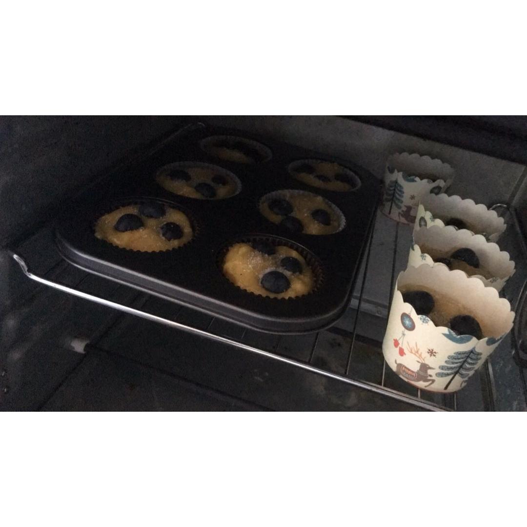 蓝莓玛芬蛋糕 Blueberry Muffin