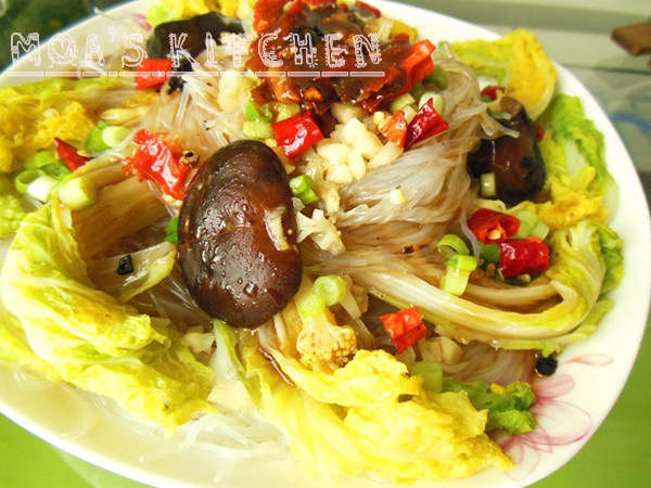 蒜茸粉丝娃娃菜