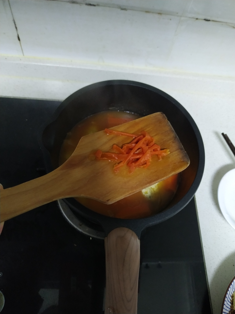 简单温暖的番茄蔬菜汤的做法 步骤9
