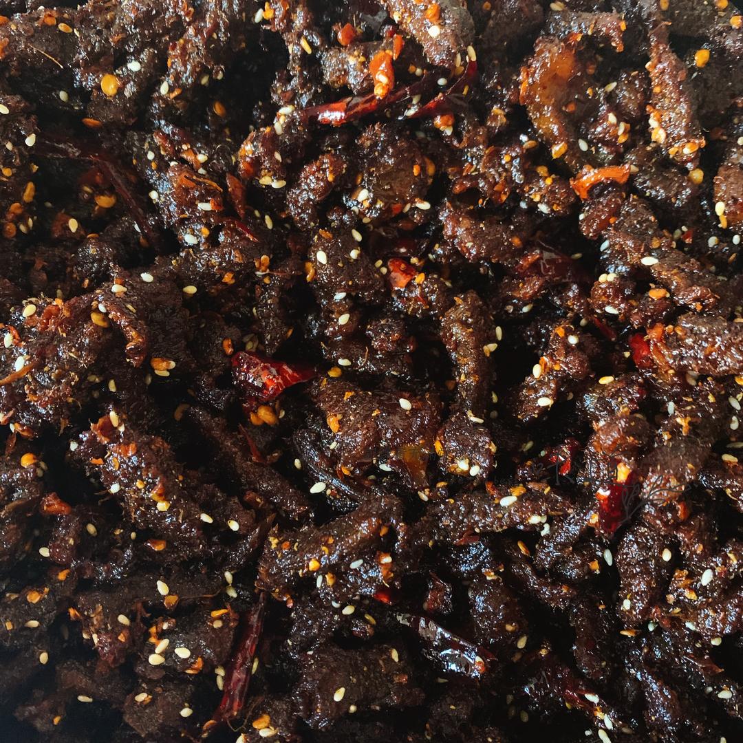 香辣冷吃牛肉干
