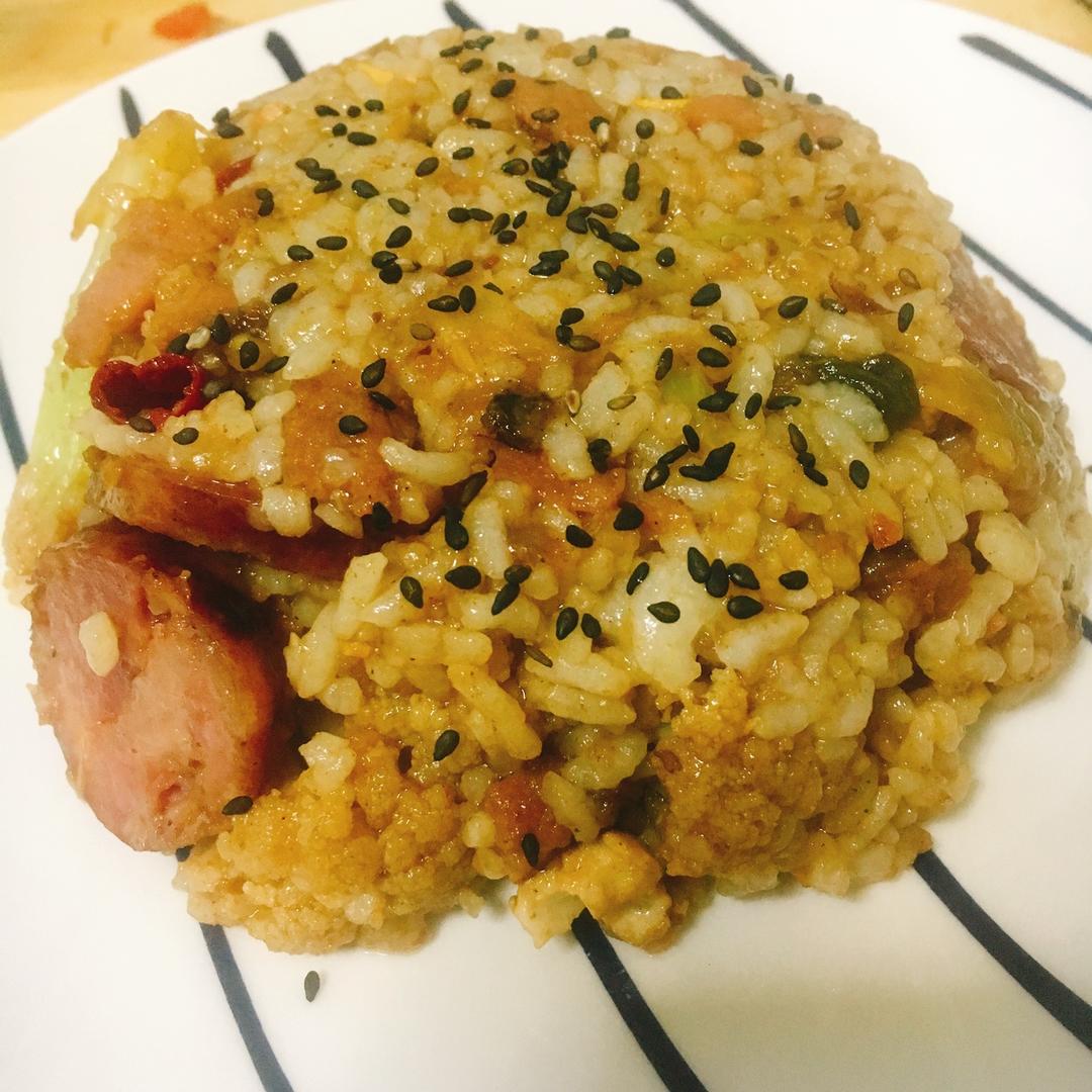 酱油炒饭(超级简单)