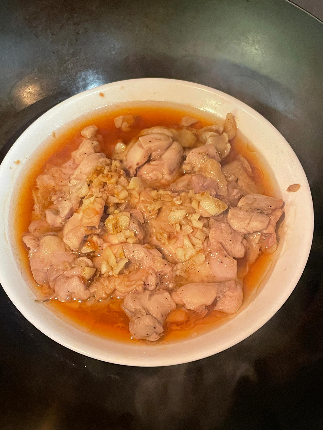 蒜蓉蒸鸡胸（鸡腿）