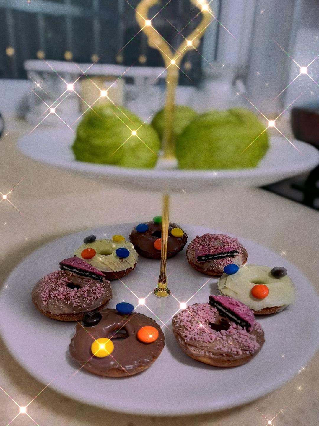 童趣早餐·巧克力甜甜圈（烤箱版）