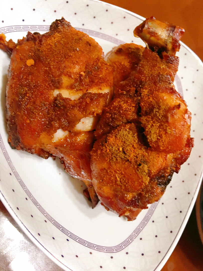 烤箱版烤鸡腿