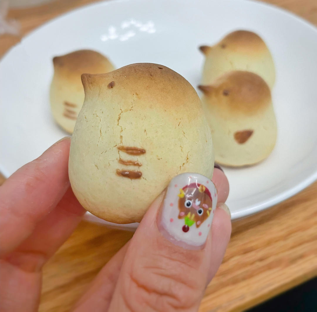 消耗炼乳｜做一窝胖嘟嘟小鸡烧果子