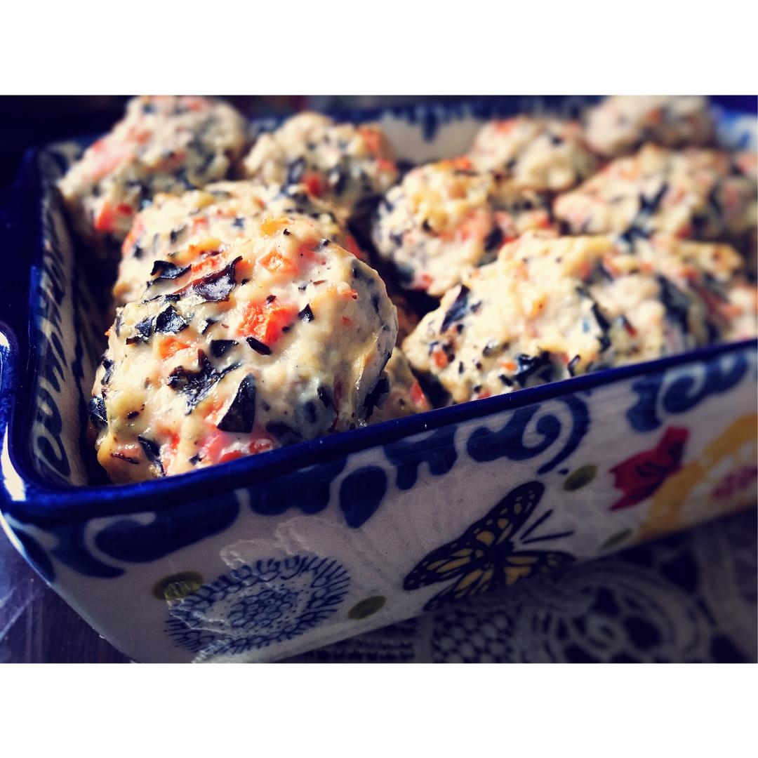 鸡胸豆腐肉丸子（减脂增肌必备）