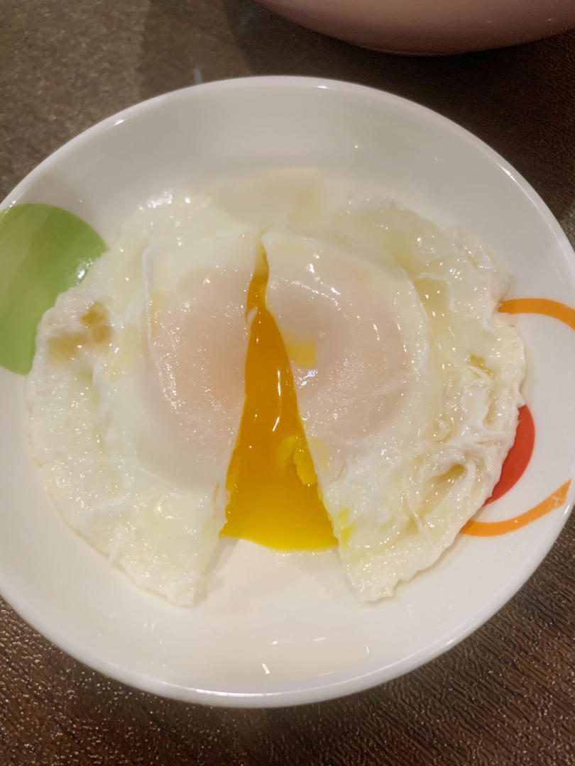 不散黄不飞沫的荷包蛋