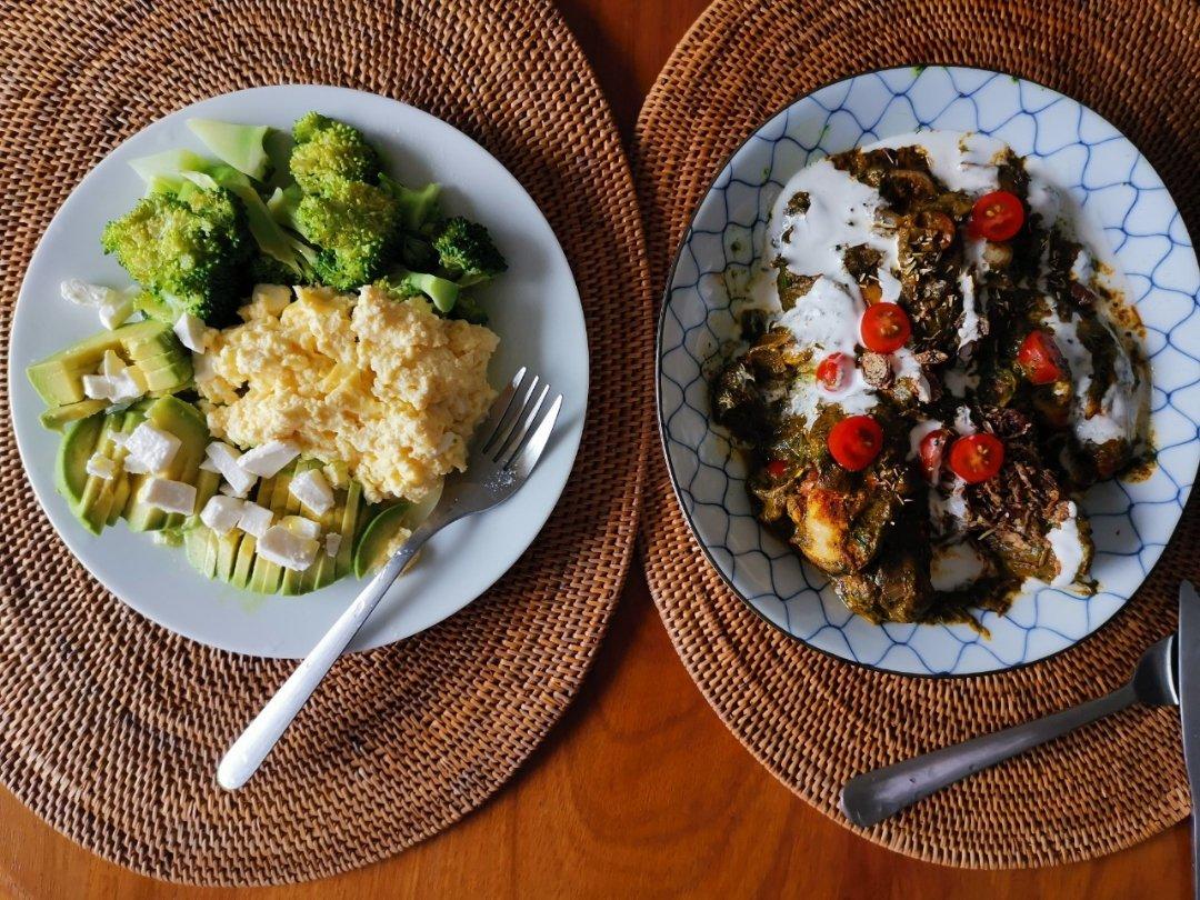 Vegan Palak paneer印度素食
