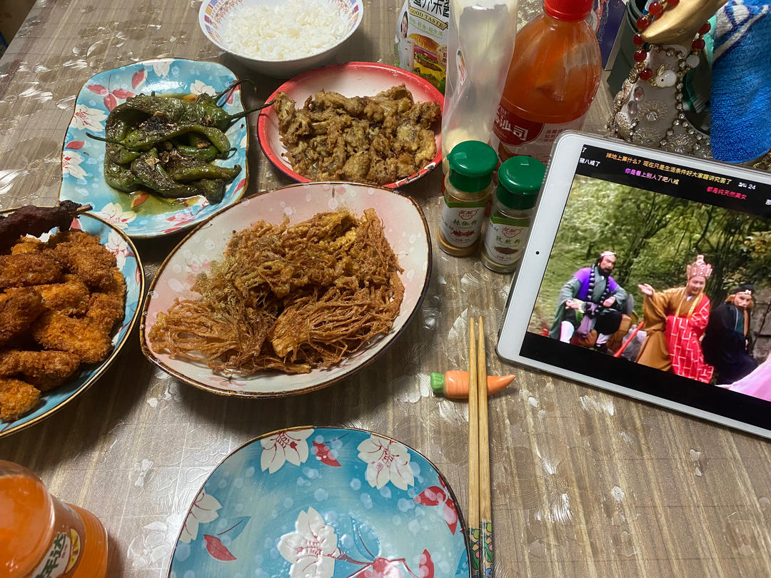 干炸蘑菇的做法，大人小孩都喜欢