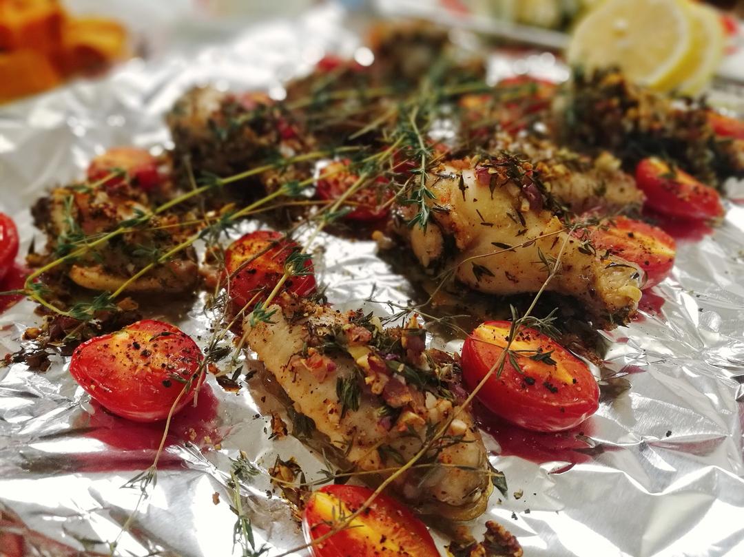 柠檬百里香烤翅