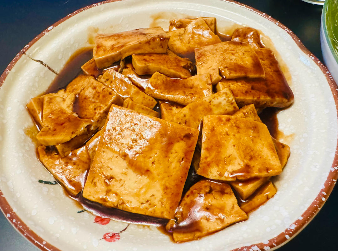 家常葱烧豆腐