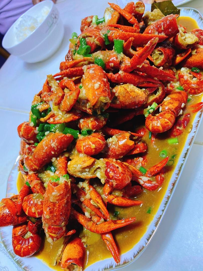 missvivi做的好吃到爆的蒜香小龙虾