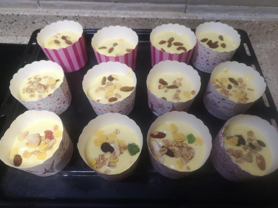 纸杯蛋糕 8寸戚风蛋糕的量