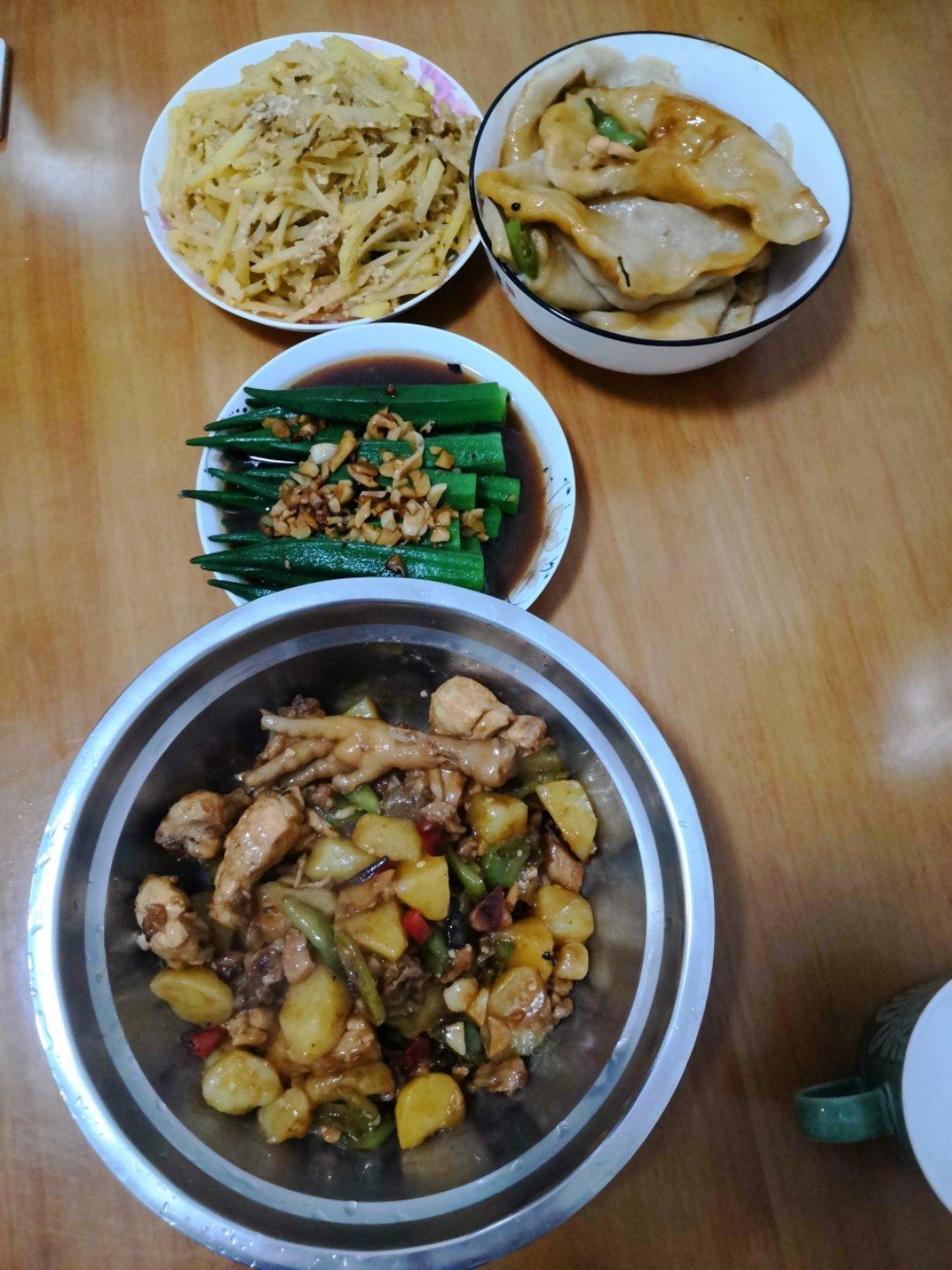 蒜蓉秋葵