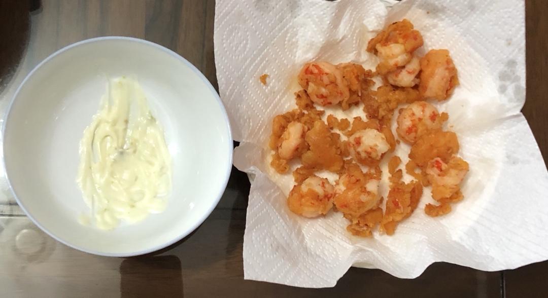 柏悦平替版芥末虾球