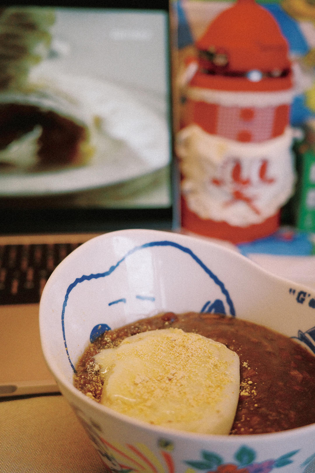 热呼呼的日式烤年糕红豆沙❤️冬日幸福料理