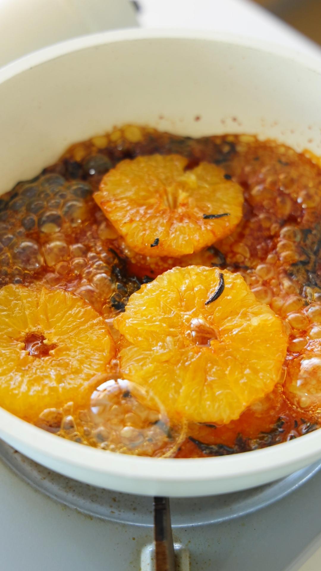 焦糖热橙茶的做法