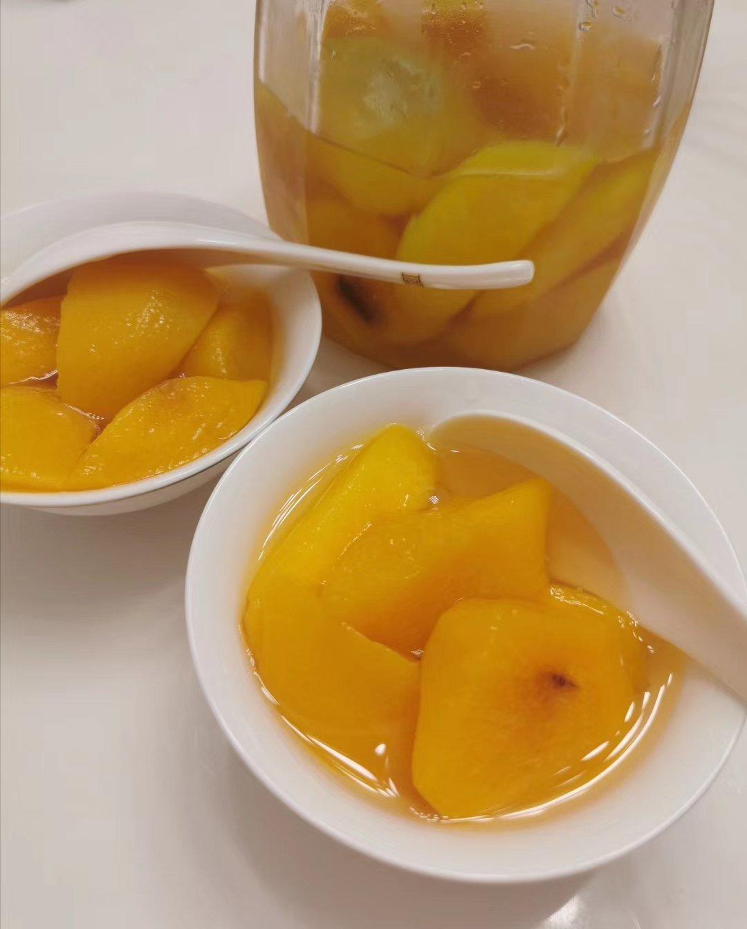 冰糖黄桃/黄桃罐头